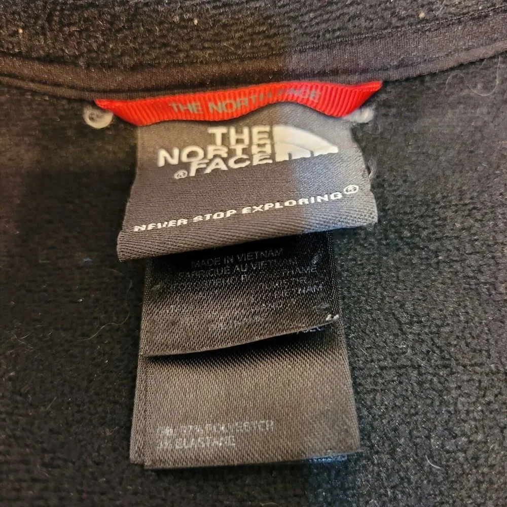 The‎ North Face Black Fleece Jacket, size XL